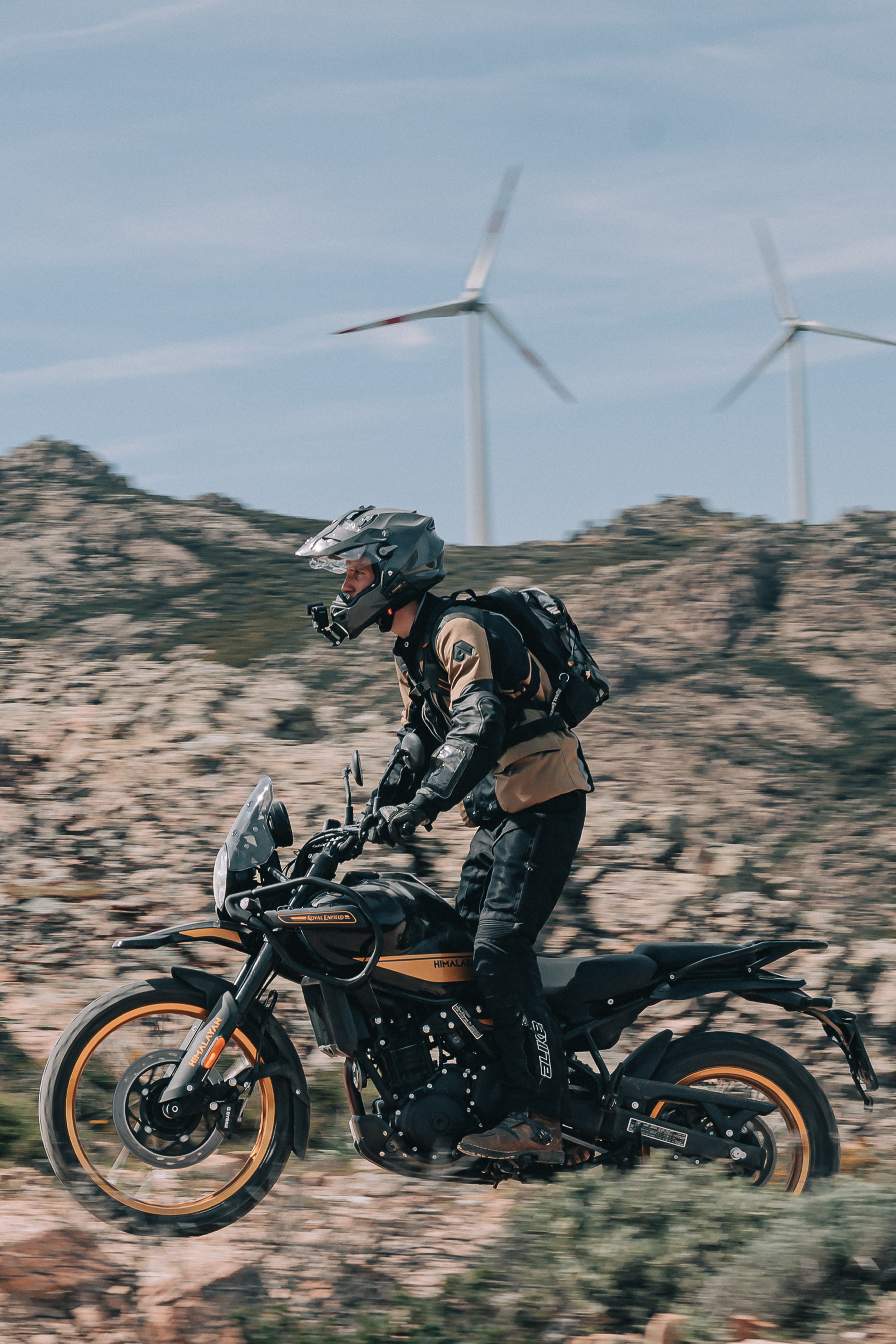 Royal Enfield Himalayan Hanle Black